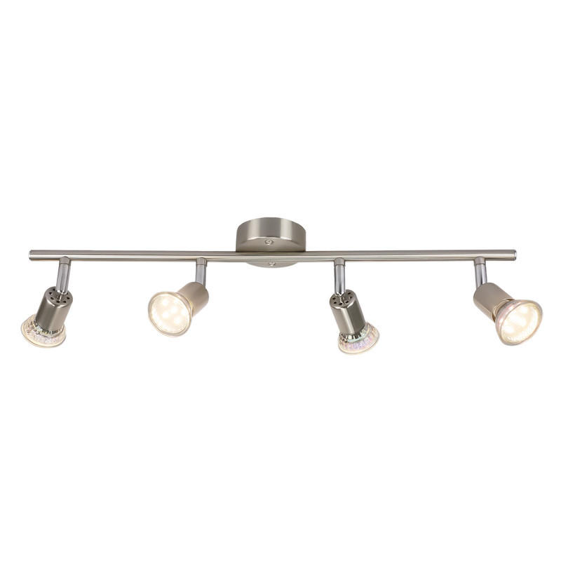 DECKENLEUCHTE Levin 54/15/3.2cm - Silberfarben, Metall (54/15/3.2cm) - Nettlife