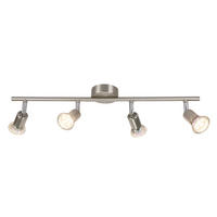 DECKENLEUCHTE Levin 54/15/3.2cm - Silberfarben, Metall (54/15/3.2cm) - Nettlife