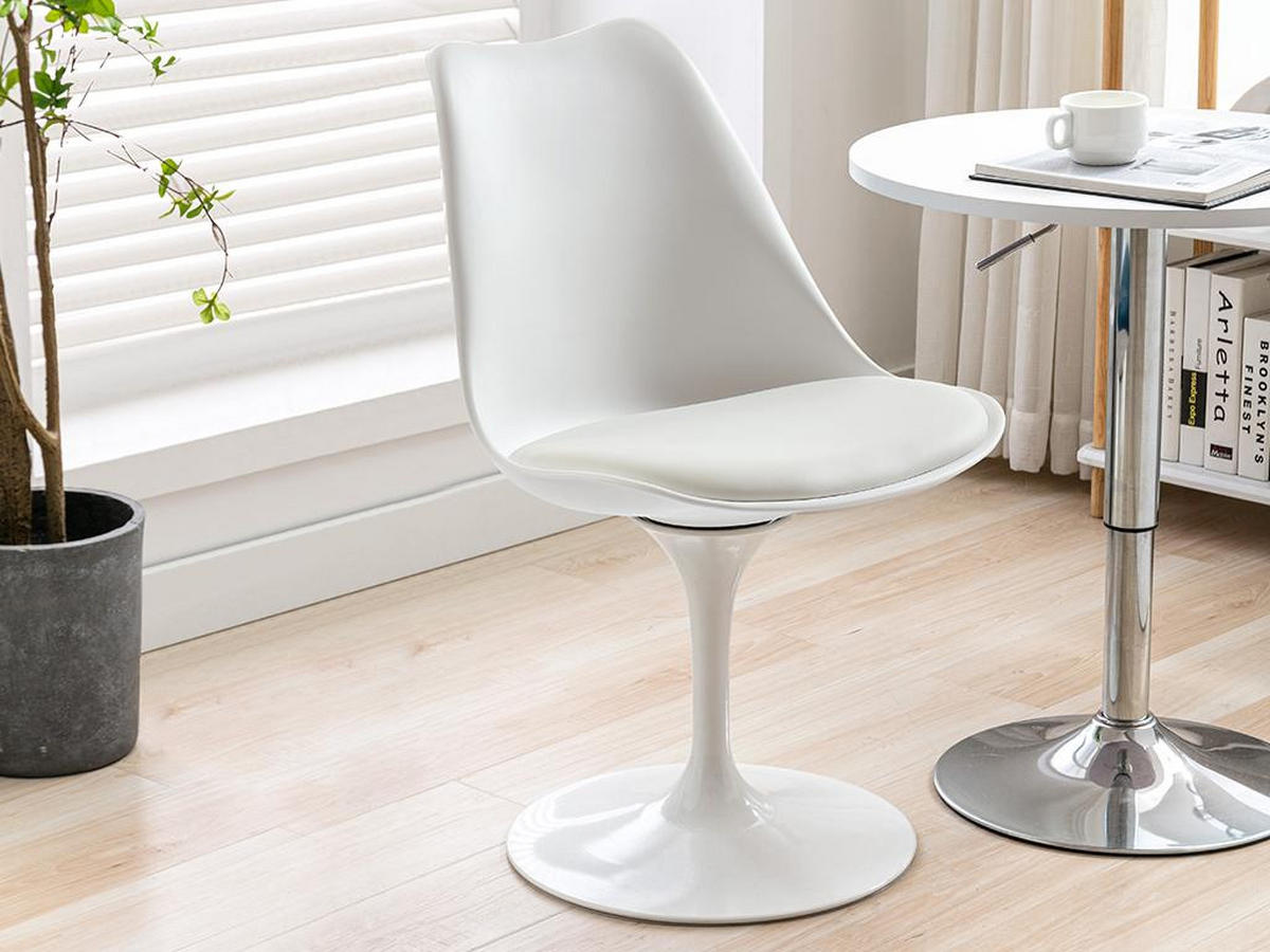 STUHL - Polypropylen & Metall - Weiß - XAFY - Weiß, Kunststoff (56.5/82/49cm) - Vente-Unique