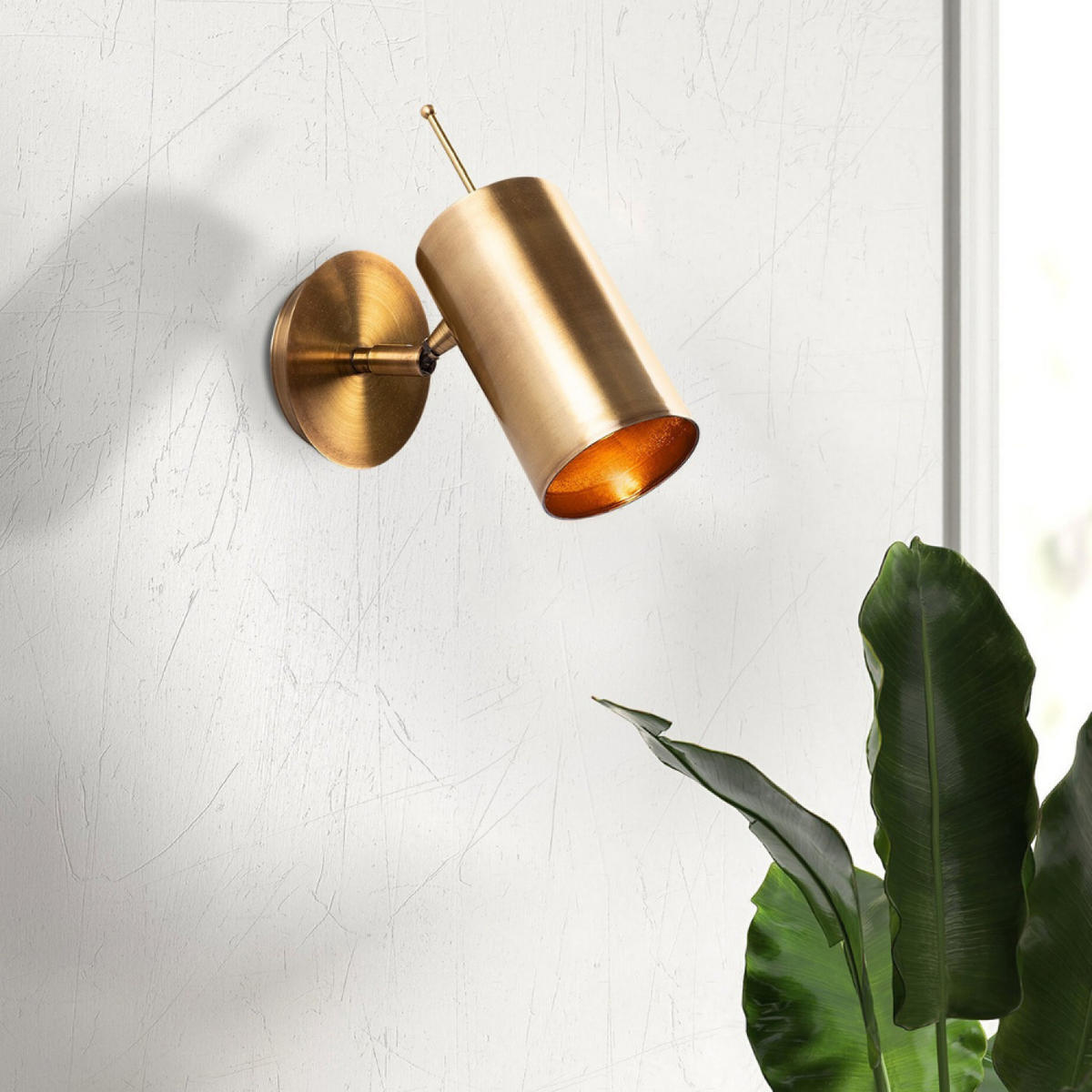 WANDLEUCHTE alice farbe gold 40w - Goldfarben, Metall (22/23/9cm) - Concept Usine