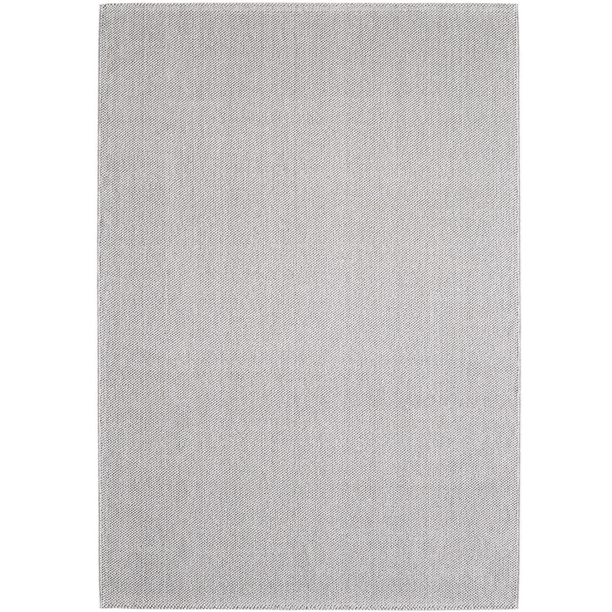 TEPPICH Kurzflor Flachgewebe Uni-Design Polypropylen Wohnzimmer Silber Rechteckig 240x340 - Silberfarben, Textil (240/340cm) - KADIMA DESIGN