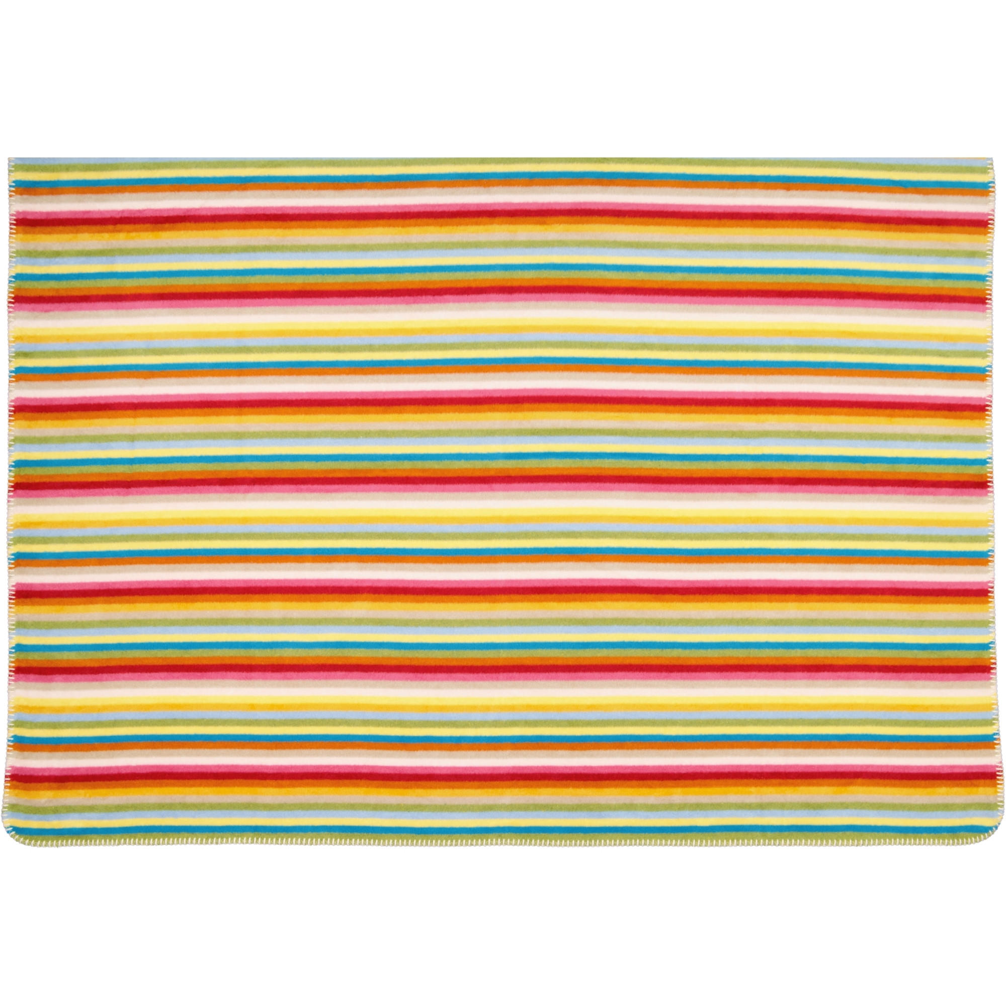 WOHNDECKEN LIFESTYLE STREIFEN 70080 MULTICOLOR - 25 - Multicolor, Textil (150/200cm) - Cawoe
