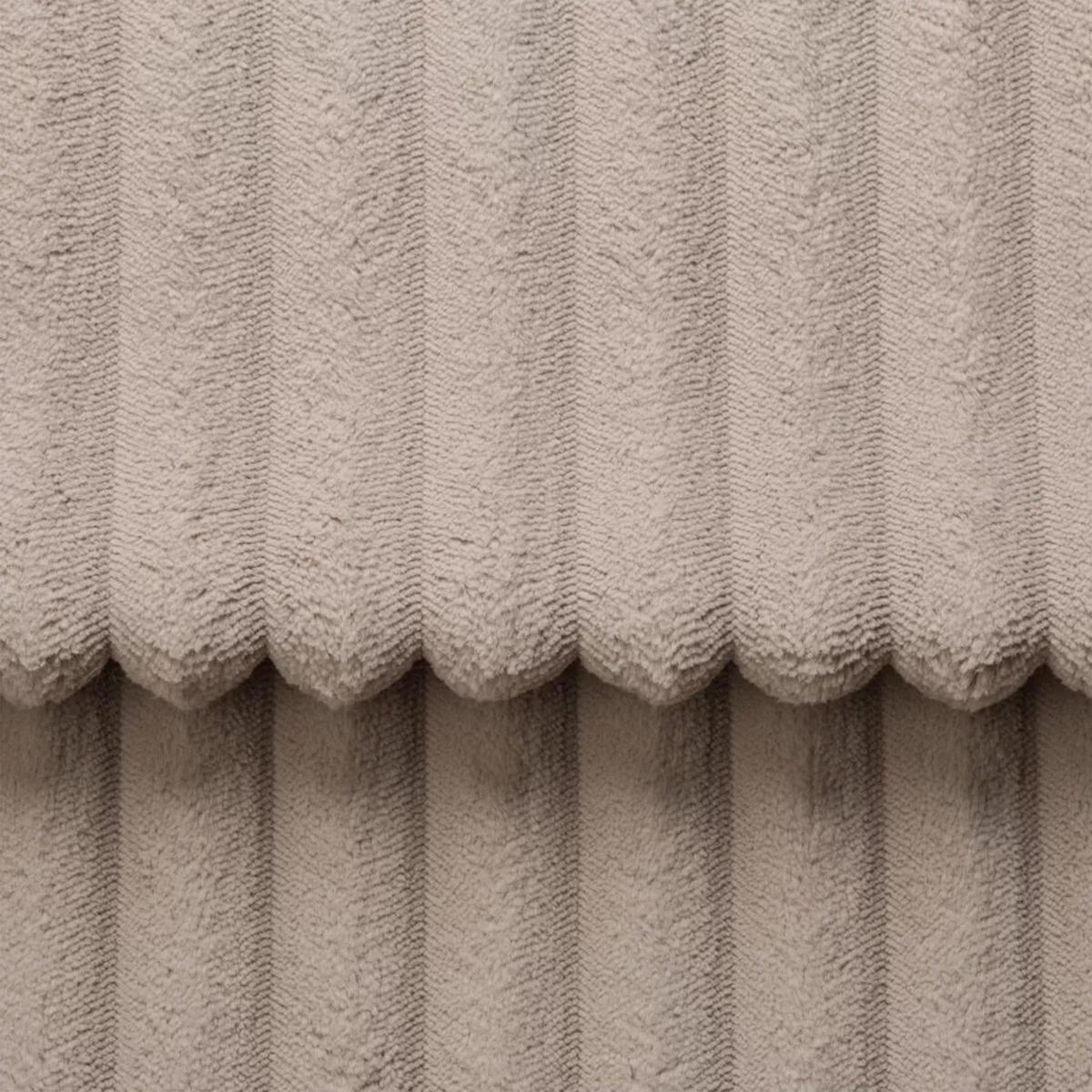 ECKSOFA Alferia Beige mit Cordbezug - Beige/Schwarz, Kunststoff/Textil (264/162cm) - Selsey