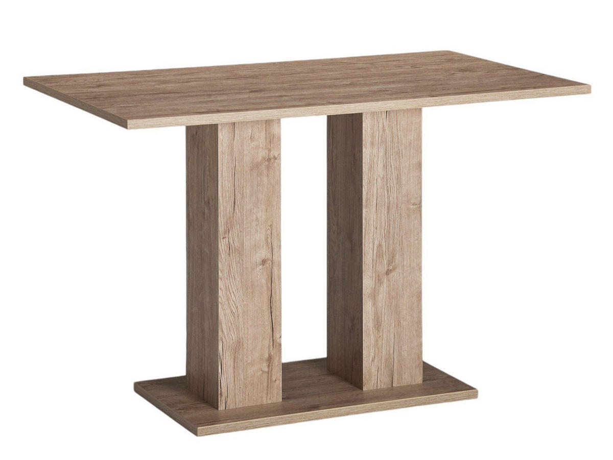 ECKBANKGRUPPE Dania Holzwerkstoff Eiche San Remo Polster Anthrazit - Anthrazit/Eiche San Remo, Holzwerkstoff (169/88/130cm) - 58aufmkessel