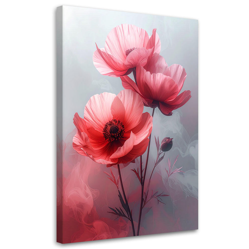 Feeby Leinwandbilder, Rot 70x100 cm