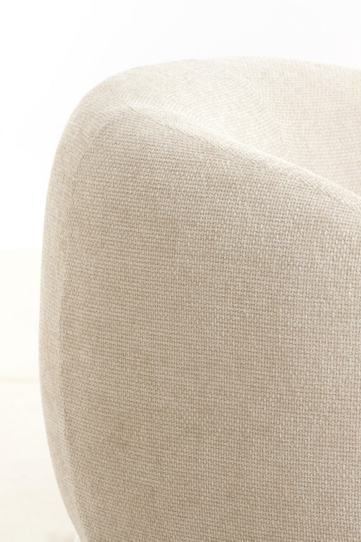 SESSEL Ovito Weiß 93/87/73 cm - Weiß, Holz (87/73/93cm) - Light & Living