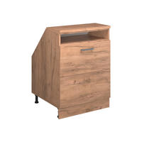 ŠIKMÁ SKRIŇA Rion Dub Goldkraft 60 x 81.6 cm s 2 zásuvkami, korpus skrine hĺbka 60 cm - dub medový, kompozitné drevo (60/83.8/60cm) - Vicco