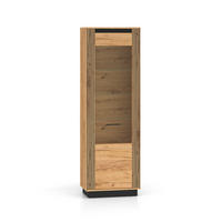 VITRINE Solal Holz - Braun, Holzwerkstoff (65/200/40cm) - Petits-meubles
