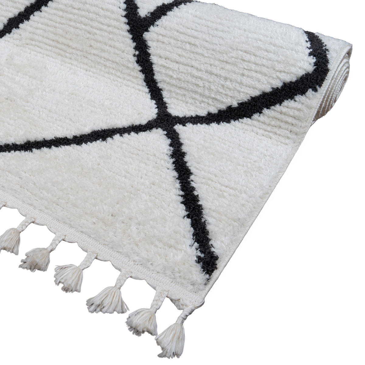 TEPPICH BERBER DESIGN 160/230 Ivory - Creme, Naturmaterialien/Textil (160/230cm) - Consilio Concept