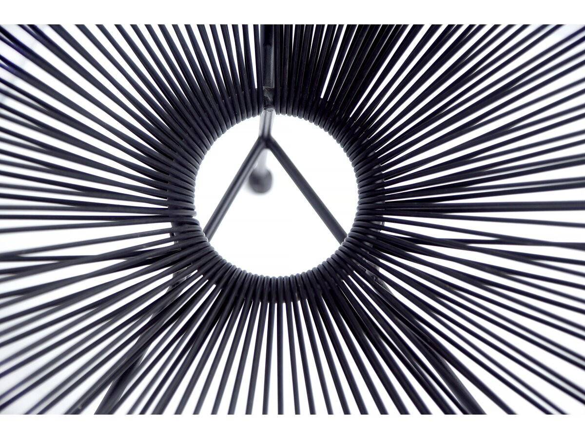 GARTENSITZGRUPPE odea Schwarz - Schwarz, Metall - Habitat Garten