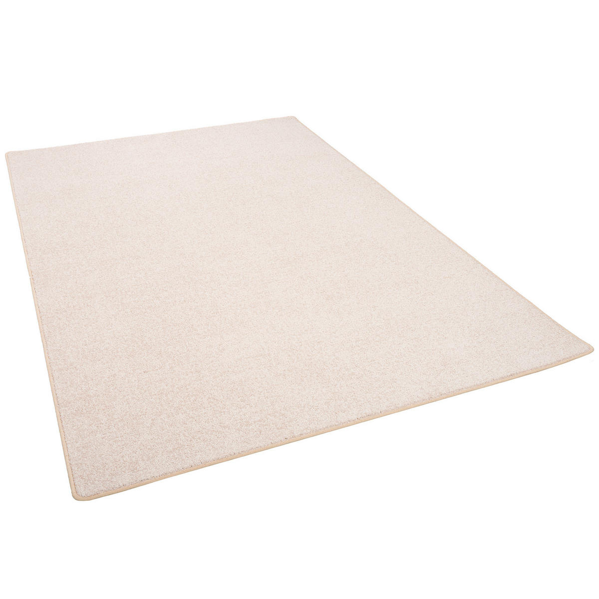 HOCHFLOR VELOURS TEPPICH LUNA - Champagner, Textil (80/320cm) - Snapstyle