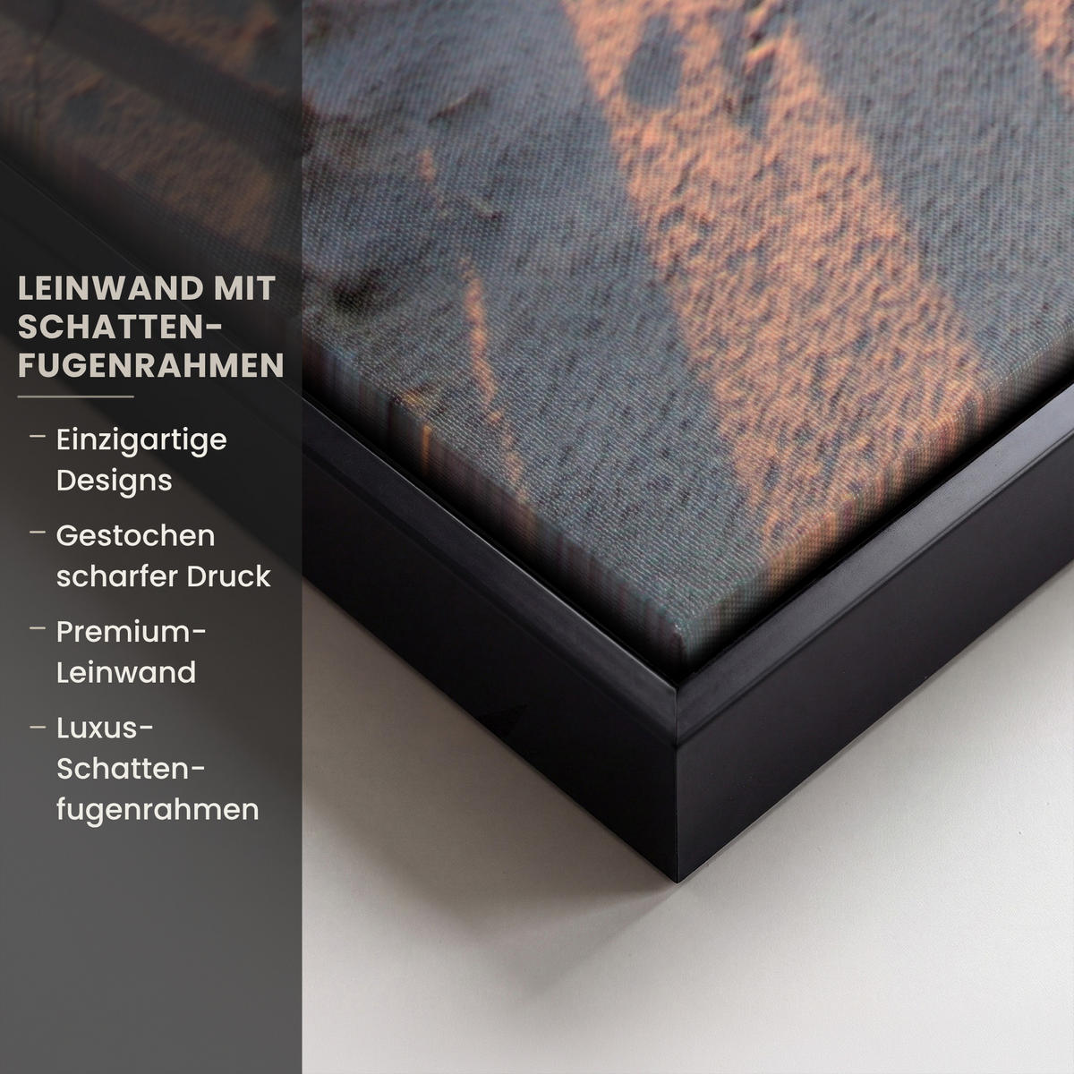 LEINWAND Bilder mit Rahmen - Strand - Meer - Düne - Sonnenuntergang - Landschaft - 60x90 - Beige, Textil (60/90cm) - MuchoWow
