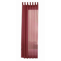 SCHLAUFENSCHAL PULA HxB 225x140 cm Bordeaux - Bordeaux, Textil (140/225cm) - Gardinenbox