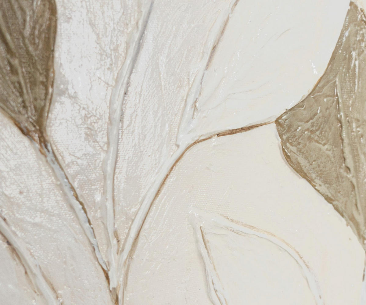 GEMÄLDE Natürliche Harmonie Schattenfugenrahmen Beige 7-teilig - Beige, Holz (130/80cm) - YS-art gallery