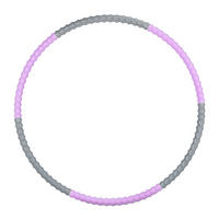 HULA-HOOP-REIFEN - Multicolor, Textil/Metall (95/3.5/95cm) - Relaxdays