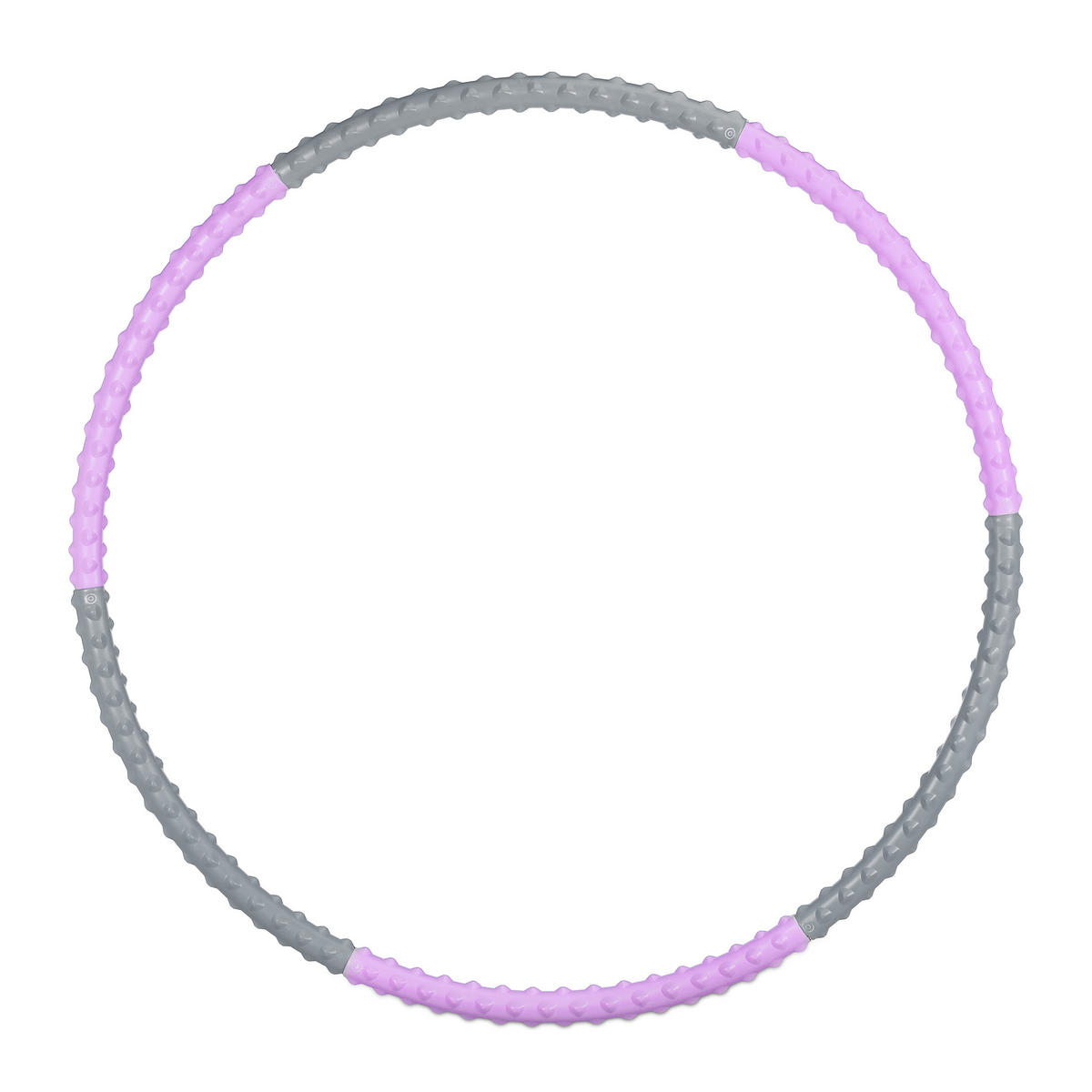 HULA-HOOP-REIFEN - Multicolor, Textil/Metall (95/3.5/95cm) - Relaxdays