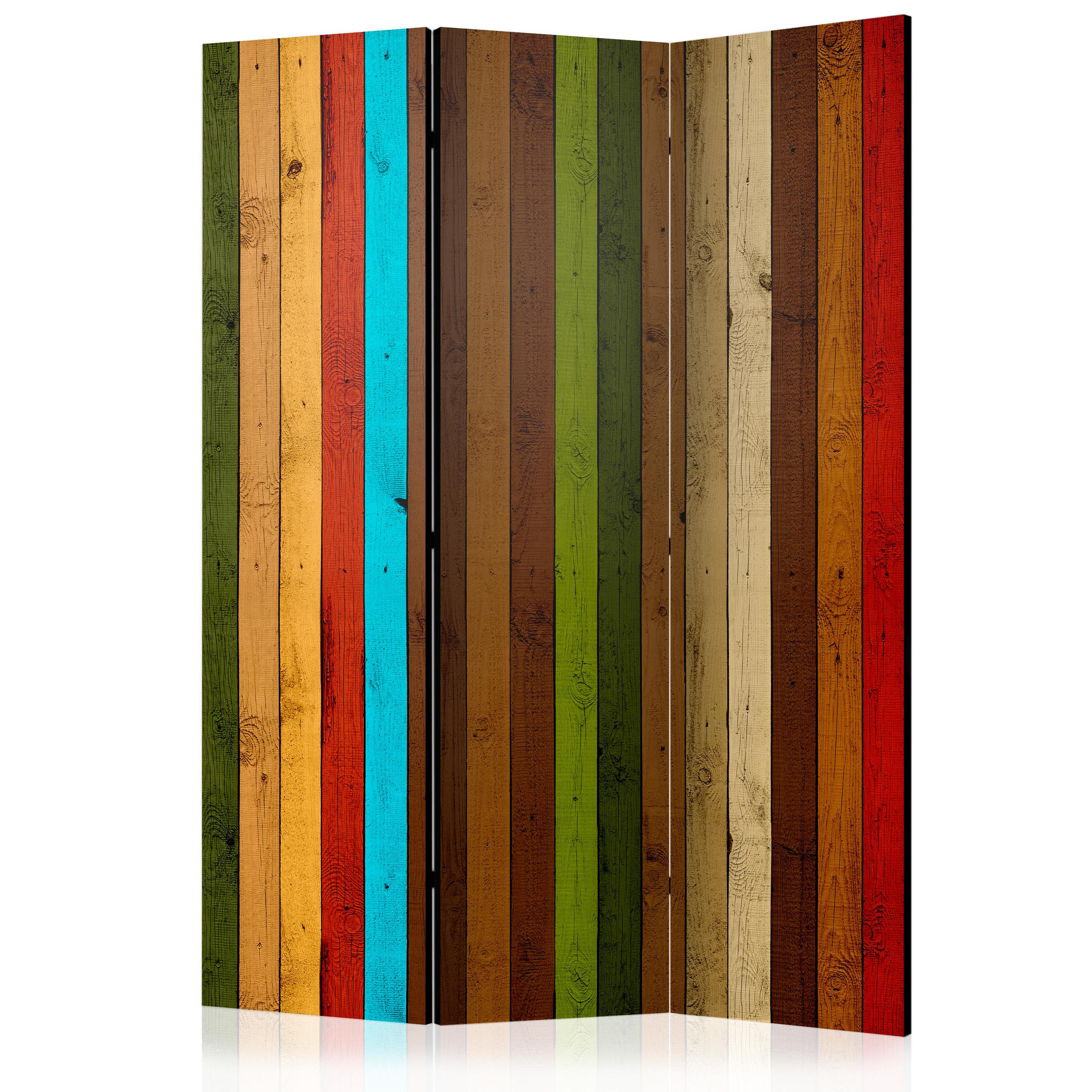 Muralo Paravent Mehrfarbig 135x172x3 cm