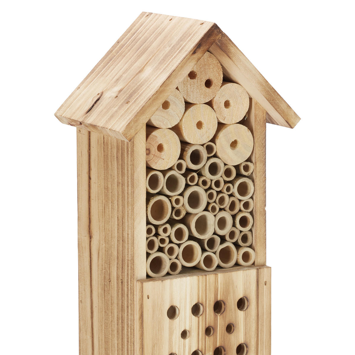 INSEKTENHOTEL - Hellbraun, Holz (15.5/150/11cm) - Relaxdays