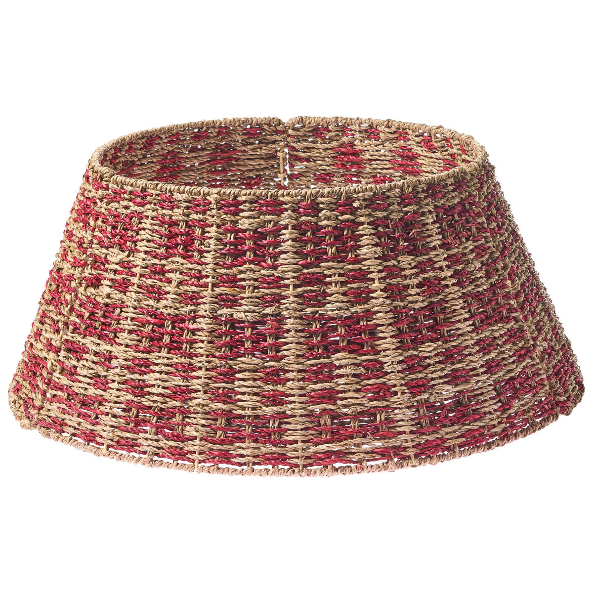 WEIHNACHTSBAUMKRAGEN 28 cm Naturfarben Neige - Naturfarben, Naturmaterialen (28cm) - Beliani