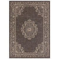 TEPPICH MELISSA DUNKELBRAUN 90/150 cm - Dunkelbraun, Textil (90/150cm) - Tapiso
