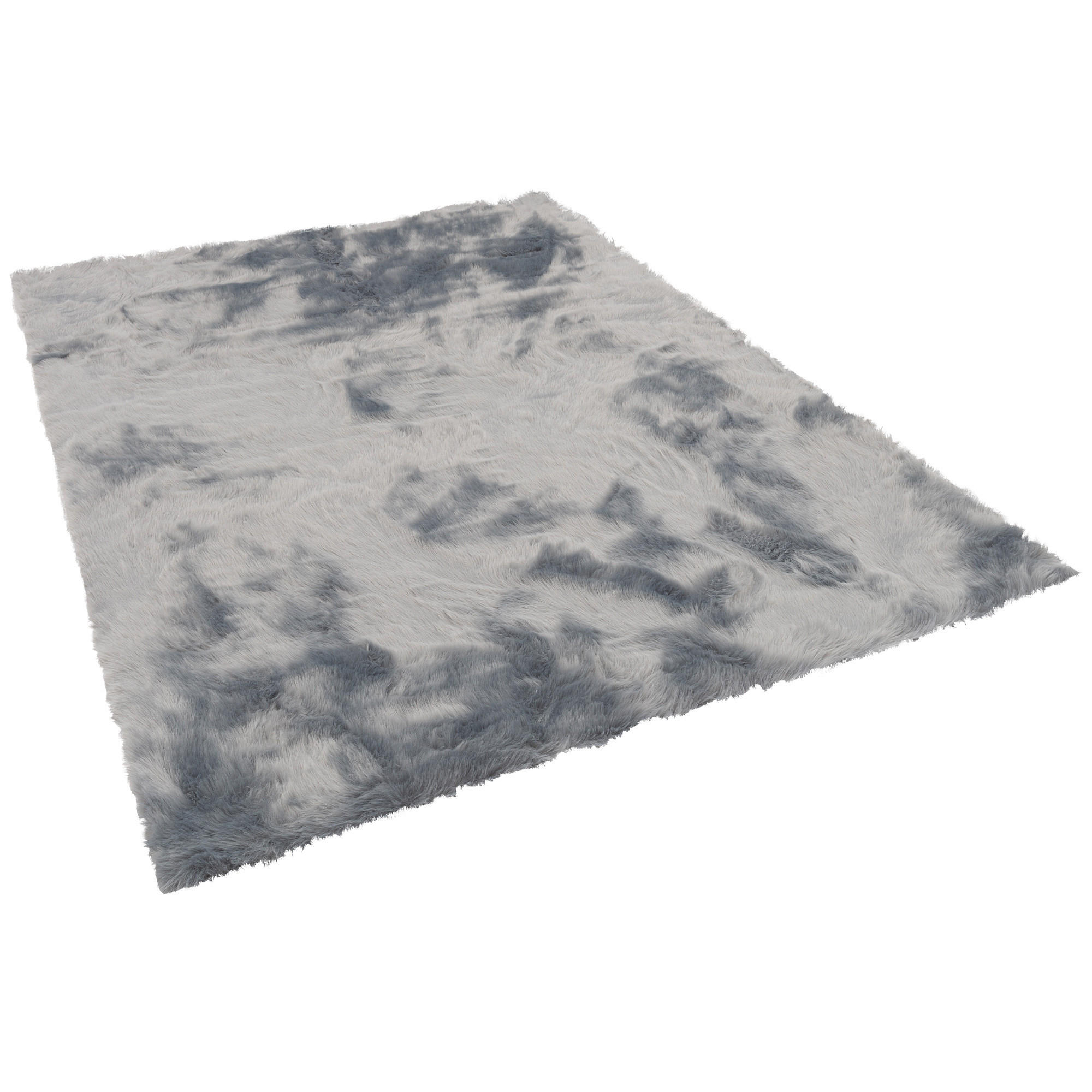 Thumbnail - Pergamon Luxus, Grau, Textil, 70x140 cm, Teppiche & Böden, Teppiche, Fellteppiche