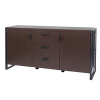 SIDEBOARD Dunkelbraun - Dunkelbraun, Holzwerkstoff (160/80/40cm) - MCW