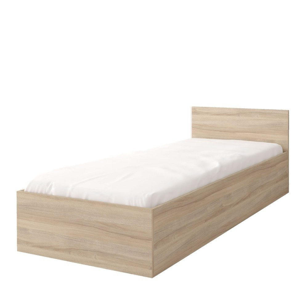Deine Möbel 24 Jugendbett Sonoma Eiche 90x200 cm