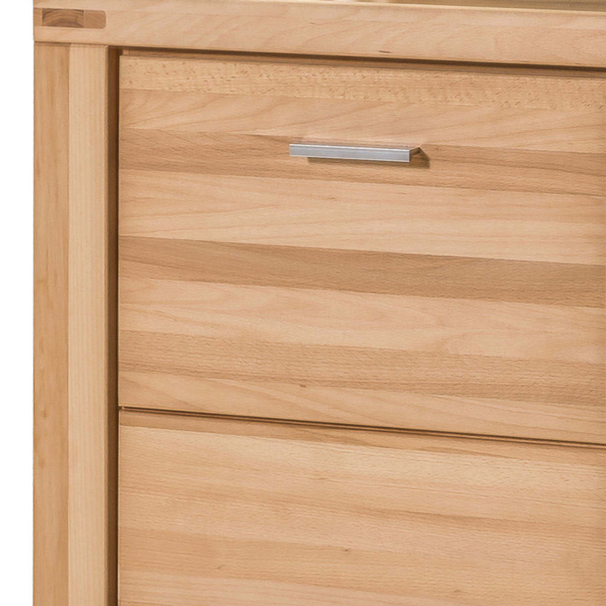 SIDEBOARD - Kernbuche teilmassiv - Kernbuche, Holz/Holzwerkstoff (158/80/40cm) - home24