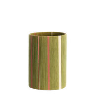 LAMPENSCHIRM Medan Grün Ø25/36 cm - Grün, Textil (25/25/36cm) - Light & Living