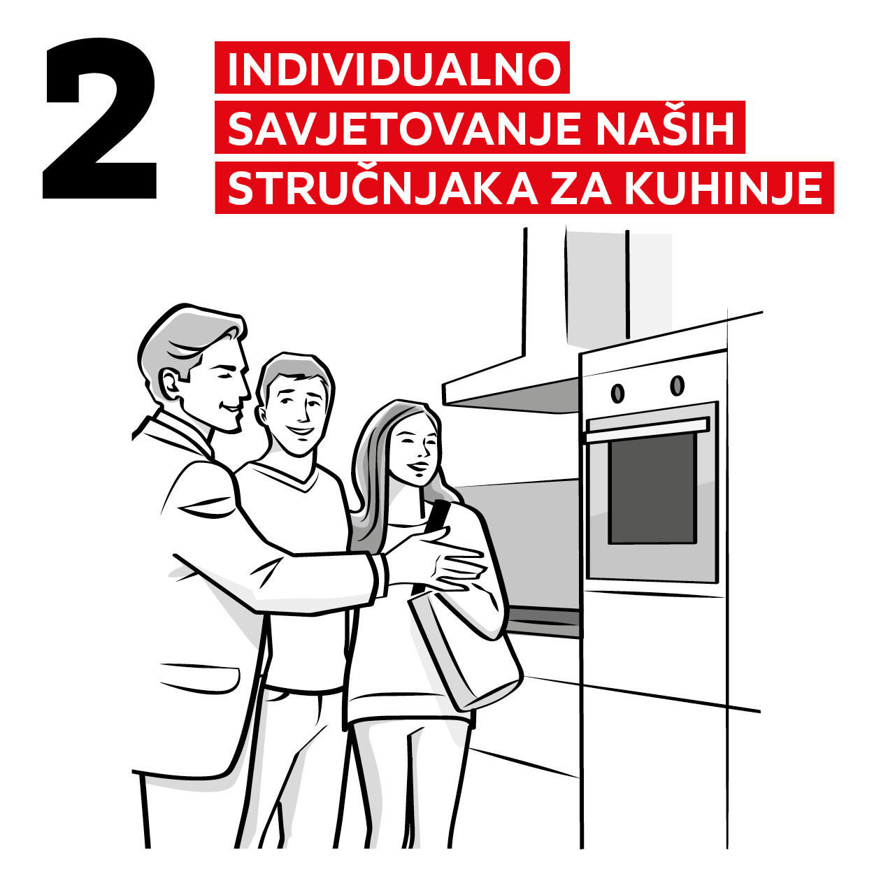 individualno savjetovanje naših stručnjaka za kuhinje