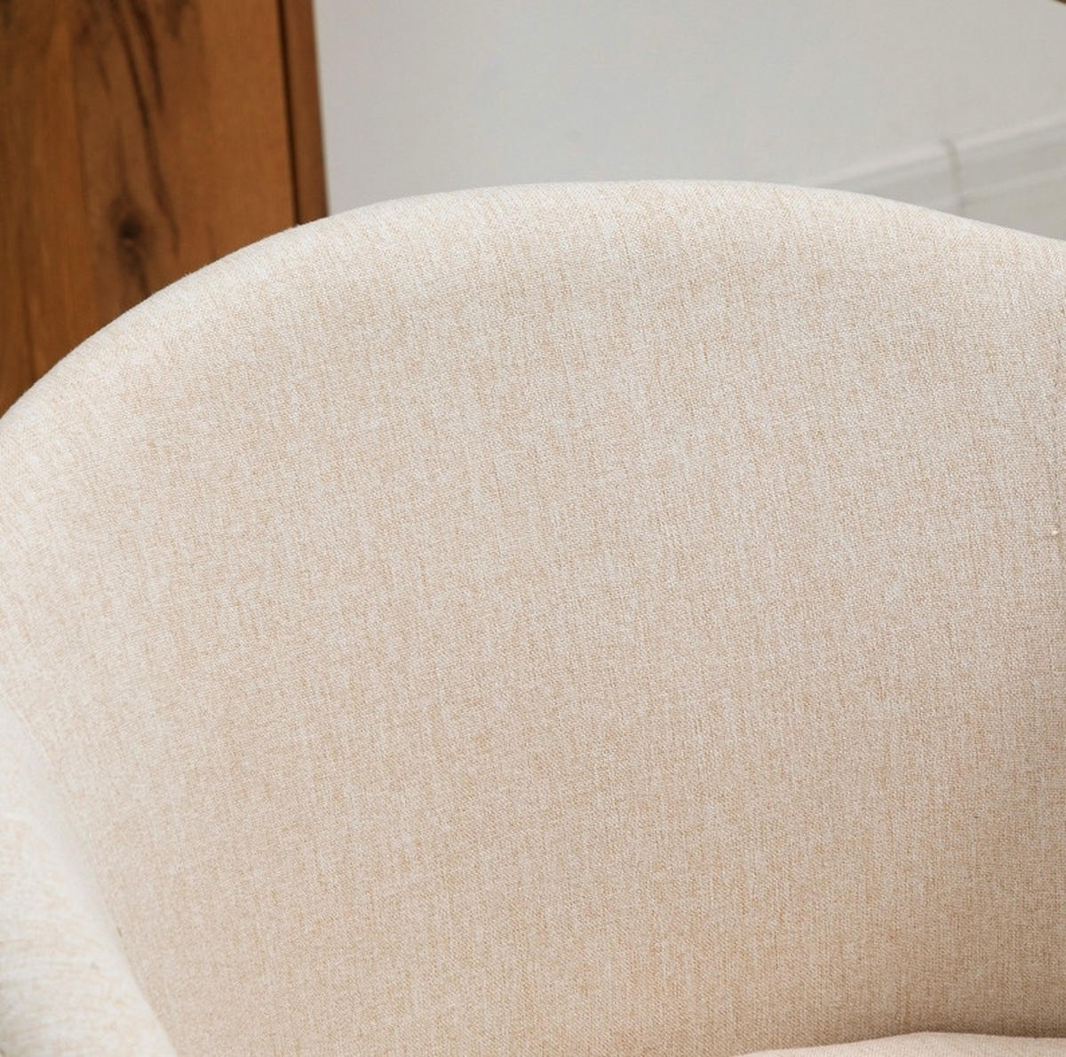 ESSSTUHL 2er-Set mit Polsterung 55 x 56 x 74 cm Beige - Beige, Metall (55/74/56cm) - Meubliv