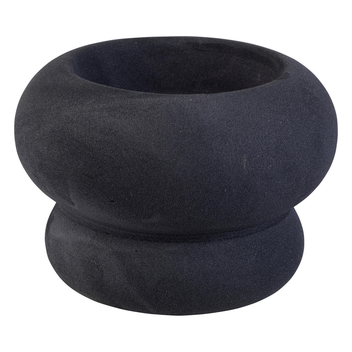 DUFTDIFFUSOR Malakite mit Steinen + 10 ml Duftöl - Schwarz, Keramik (13.8/9.8/13.8cm) - Atmosphera Createur d´interieur