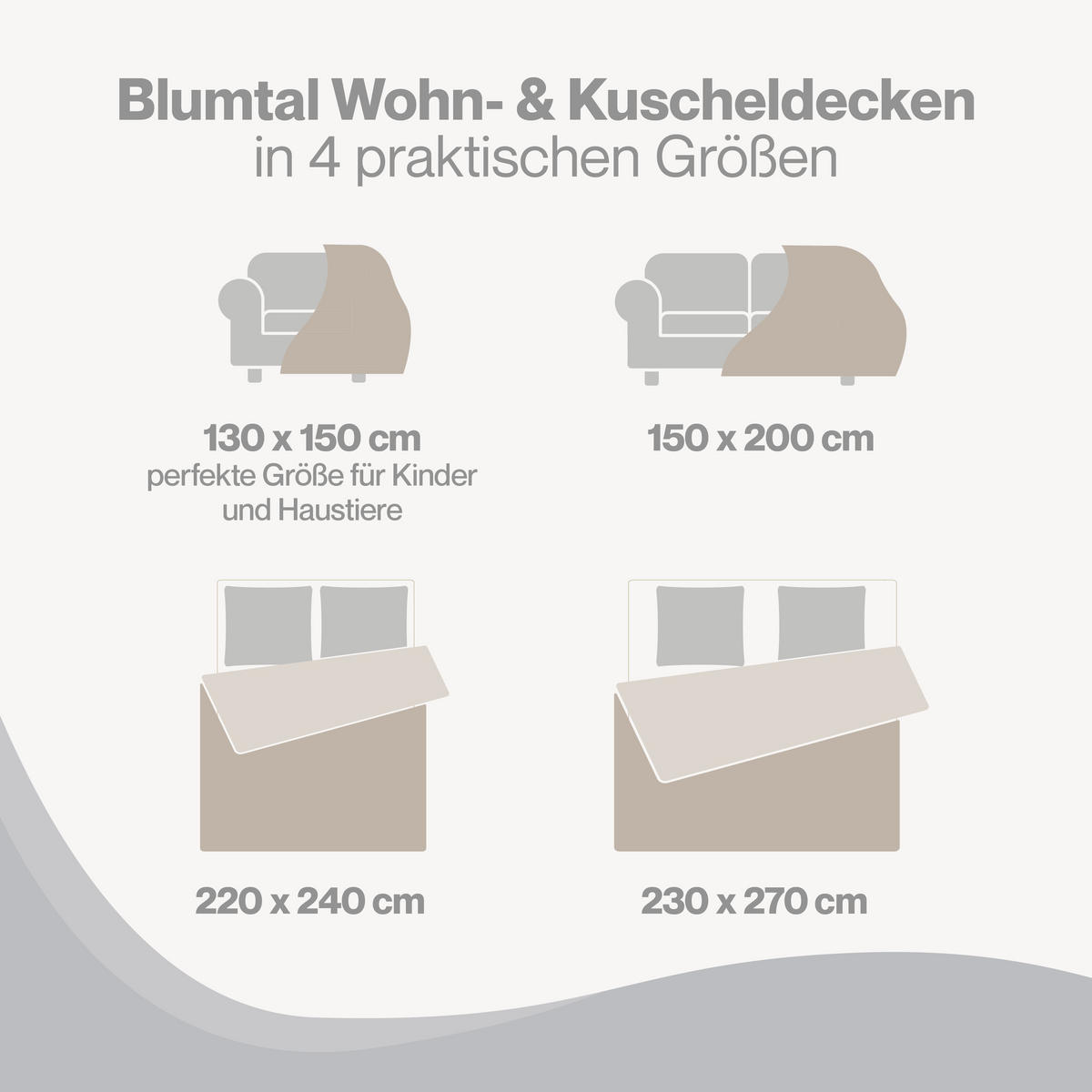 KUSCHELDECKE Anton 130/150 cm, Hellrosa - Hellrosa, Textil (130/150cm) - Blumtal