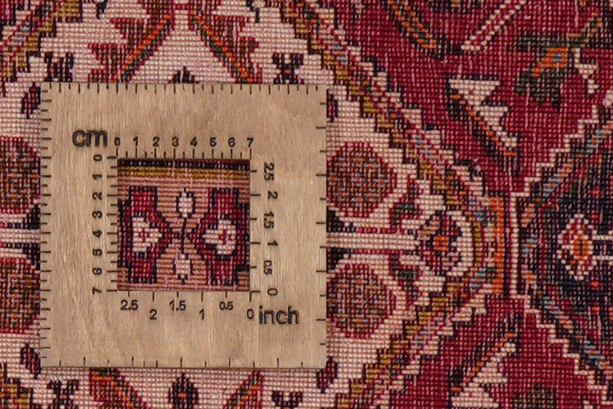 LÄUFER Orient handgeknüpft Gashgai Rot 196/78 cm Schurwolle - Rot, Textil (78/196cm) - Looma