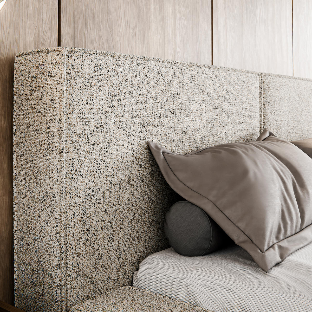 POLSTERBETT LESTI 180x200 cm, Beige - Beige, Textil (200/180cm) - Fedve