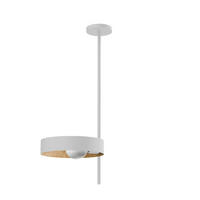 DECKENLEUCHTE - Goldfarben, Metall (30/30/80cm) - Lumicom