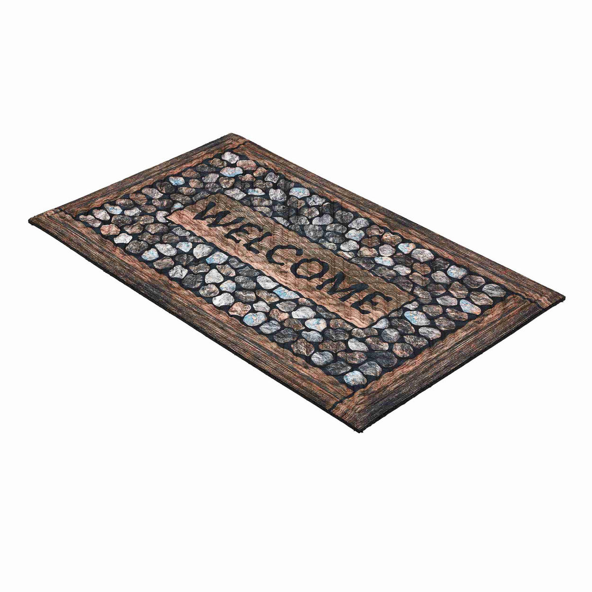 FUSSMATTE INDOOR UND OUTDOOR NUB DESIGN - Braun, Textil (75/45cm) - Astra
