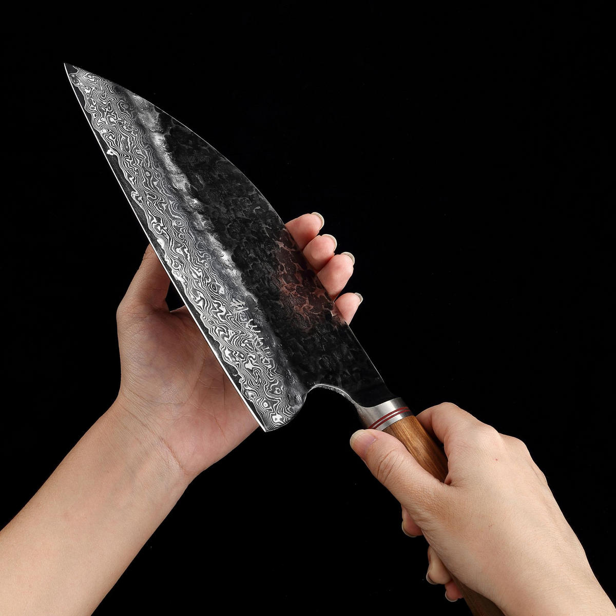 CHAI DAO 20 cm - Braun, Holz/Metall (34cm) - Wakoli