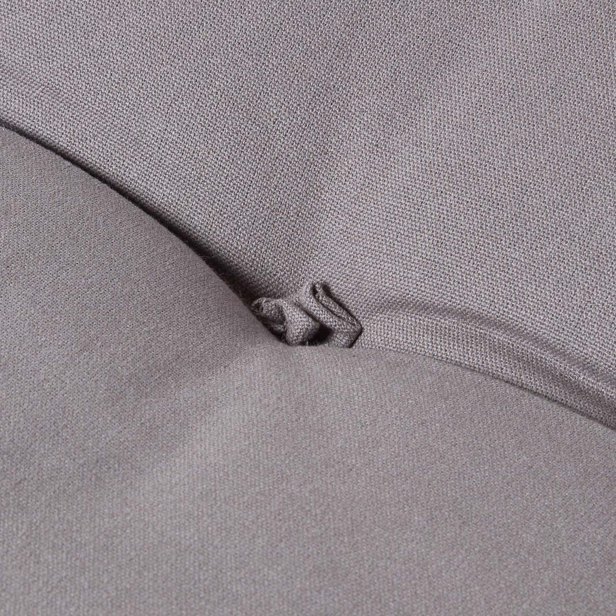RÜCKENKISSEN grau 68/58 cm – Stützkissen für Sessel, Baumwolle - Grau, Textil (68/15cm) - Homescapes