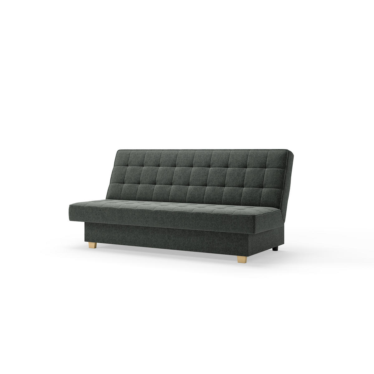 SCHLAFSOFA BELFI - Dunkelgrau (Twist 20) - Dunkelgrau, Holzwerkstoff (192/95/92cm) - Möblo