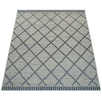 OUTDOORTEPPICH 120/170 KORTRIJK 742 - Weiß, Kunststoff (120/170cm) - Paco Home