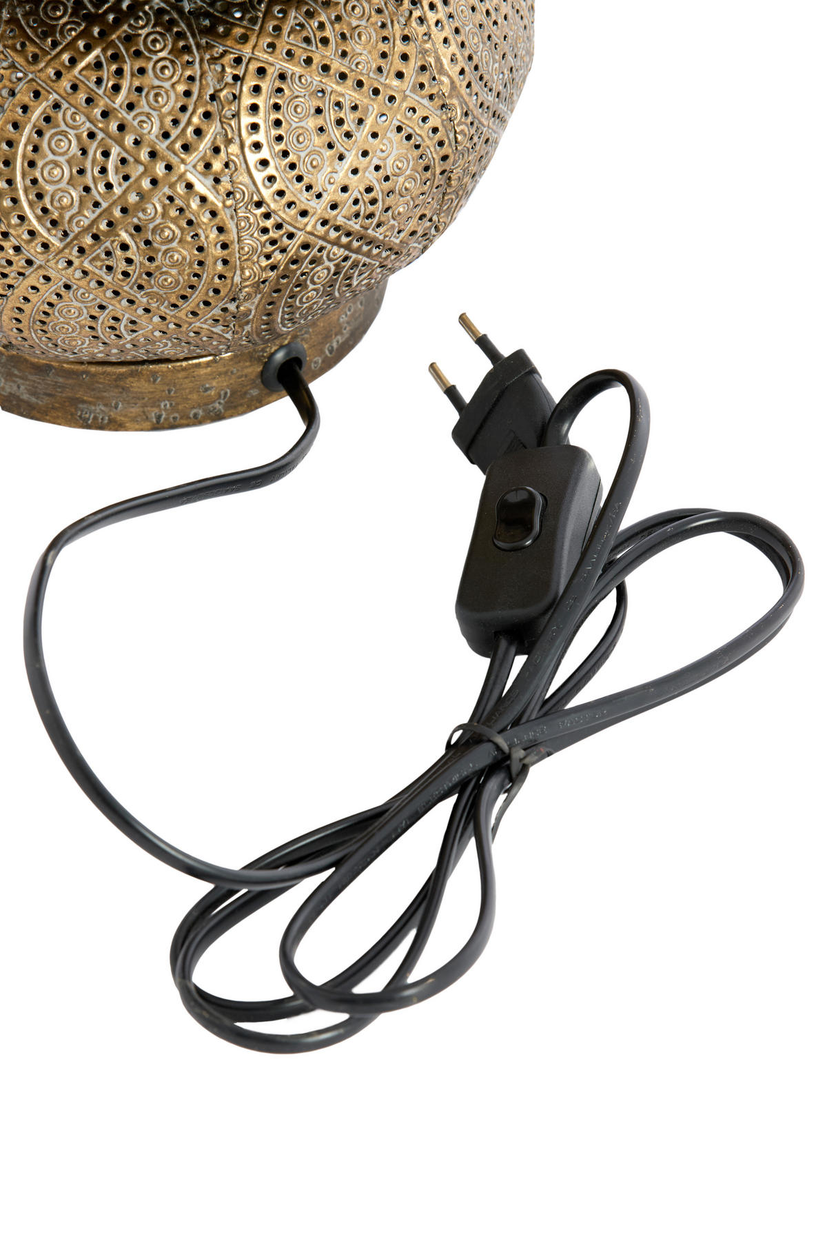 TISCHLAMPE Kaito Braun 19.5/19.5/42 cm - Braun, Metall (19.5/19.5/42cm) - Light & Living