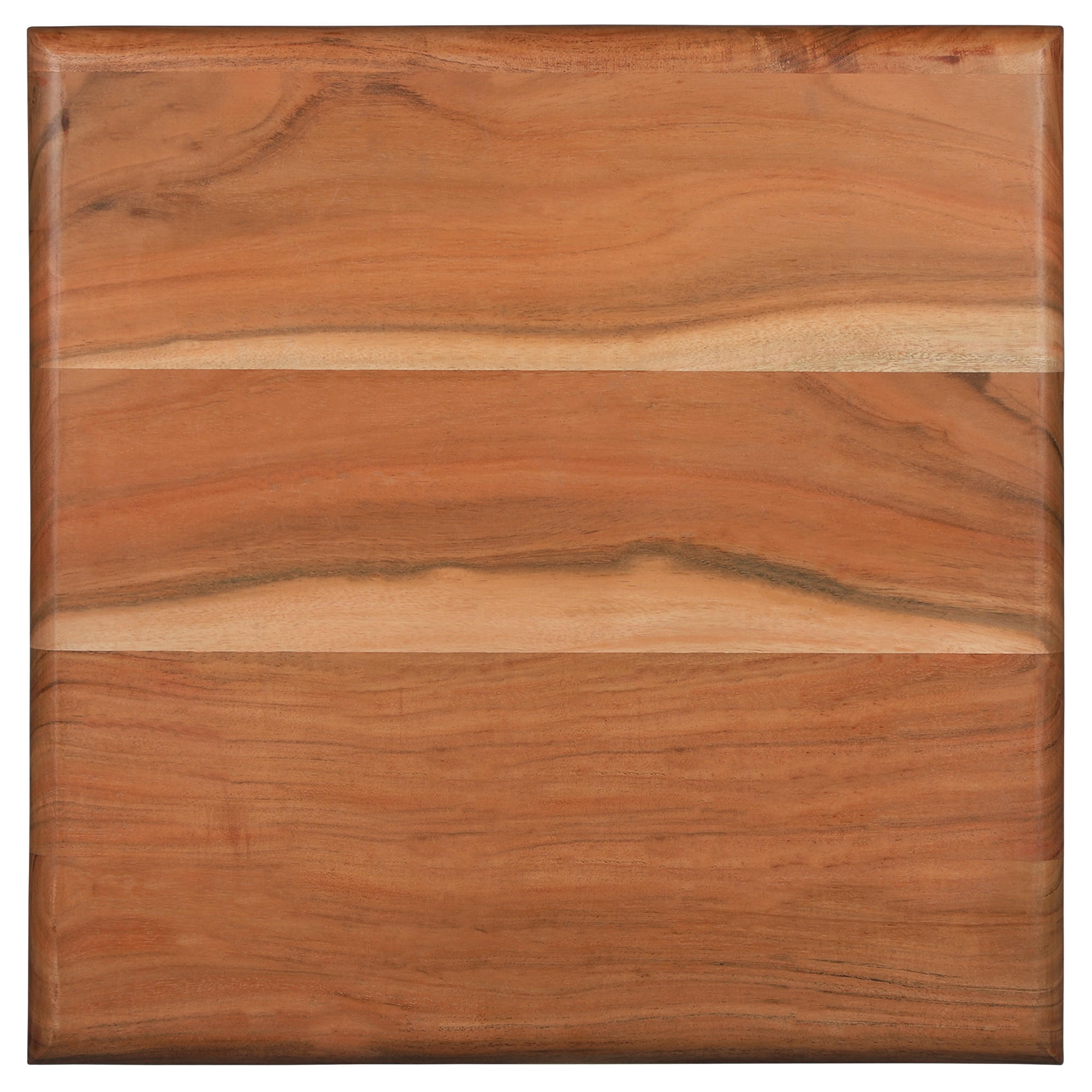 BEISTELLTISCH rechteckig Schwarz/Natur 50/40/50 cm - Schwarz, Metall (50/40/50cm) - WOMO-DESIGN