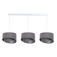HÄNGELEUCHTE Grau 30/18 cm - Grau, Kunststoff (30/0.3/18cm) - ONZENO