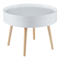 COUCHTISCH Bongard 60/60/45 - Weiß, Holzwerkstoff (60/60/45cm) - [en.casa]