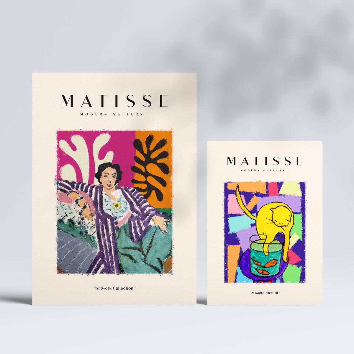 POSTER Set Mit 6 Henri Matisse Feier Drucke Des Fauvismus A3 & A4 Rahmenlos - Klar, Papier (29/3cm) - Nacnic