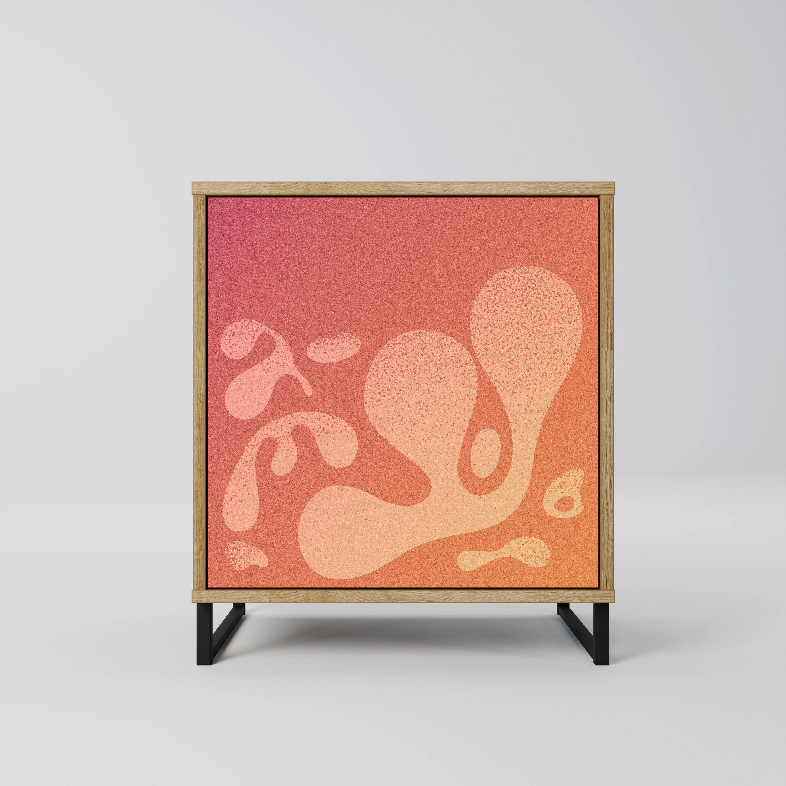 SpaceRebels Sideboard Eiche 57.5x67.5x42 cm