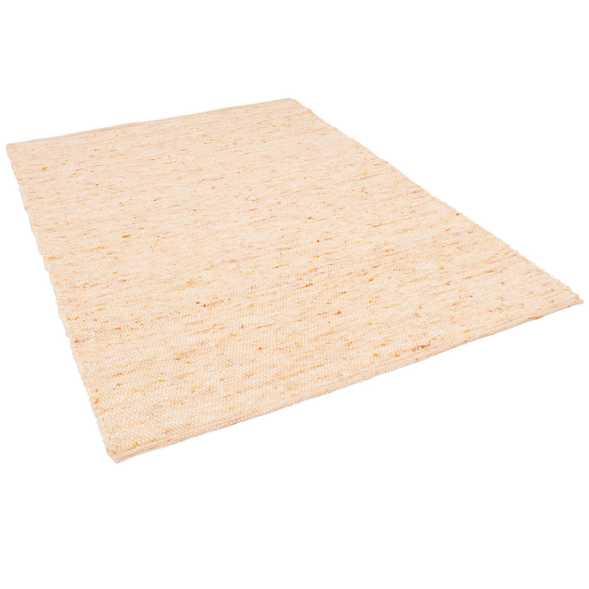 NATUR TEPPICH WOLLE NELSON MELIERT - Terra cotta, Textil (70/130cm) - Pergamon