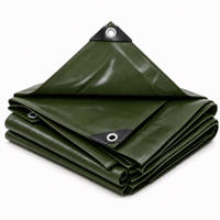 PONJAVA zelena vodoodporna 200 g/m² 2x3 m - temno zelena, umetna masa (300/200/0.1cm) - Relaxdays
