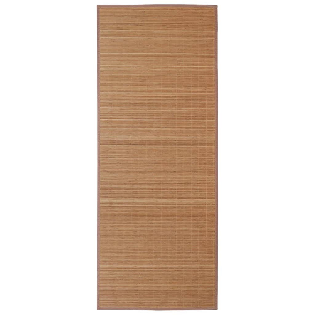 vidaXL Teppich Braun 80x300 cm